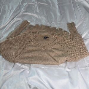 Women's Beige Sweater